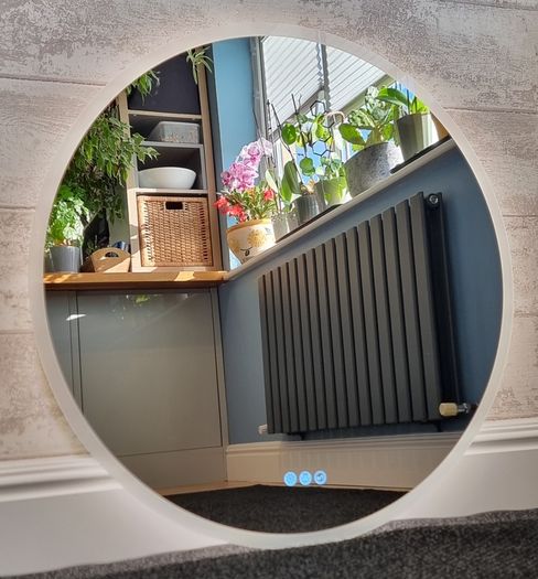 LED Bathroom Mirror Bluetooth Antifog Light Memory Function