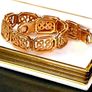 Vintage 9ct Gold Celtic Bracelet Image 6