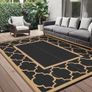 Outdoor Rug Garden Rugs Waterproof Reversible Plastic Carpet, Washable Large 240x300cm Image 7