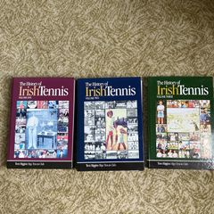 The History of Irish Tennis (Vol 1-3) by Tom Higgins