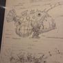 "Luminaire of the Deep Seas" by French artist Francois Delaroziere - Framed Image 10
