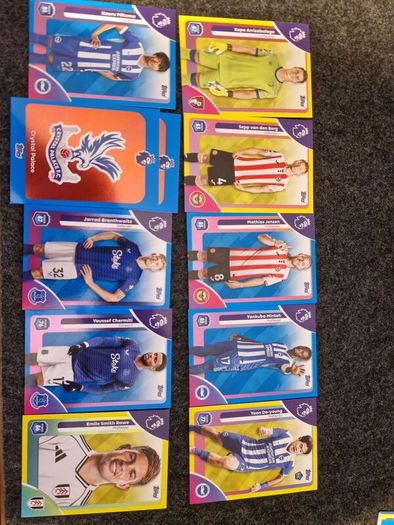 Topps Premier League Trading Cards Parallels