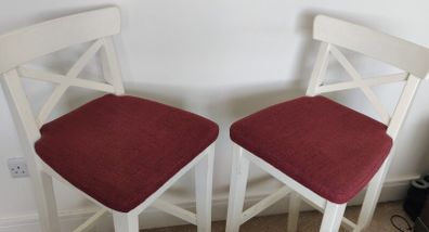 Two high stools for sale