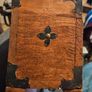 Wood Effect Ceramic Ornament and Wooden Box Image 6