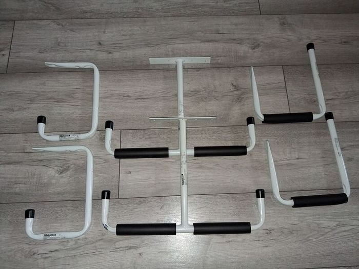 x6 Bundle - Parkside Wall Hooks - Multi-Purpose Storage Hooks - Bike, Ladder, Tools, Etc - Open To Offers!!