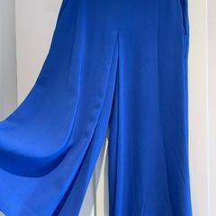 Penny Black 3/4 length blue culottes (size 10-12)