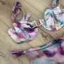 Asos marble print bikini size 10 Image 6