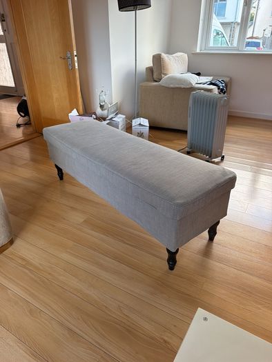 Ikea bench with storage