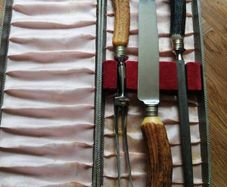 Deer horn knife and carvery