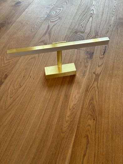Corfu Satin Brass LED Picture Light - Unused