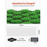 Ground Grid 4-Inch Deep Geocell Grid 17.06x8.86FT / 5200x2700mm for Gravel Image 2
