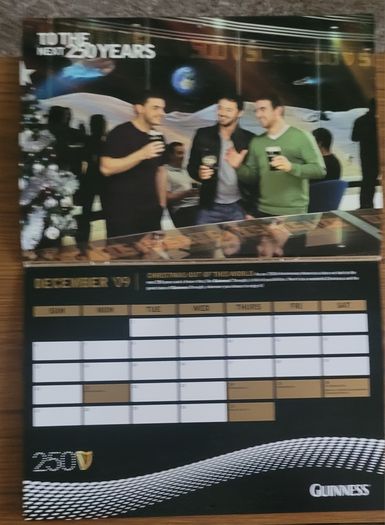 Guinness Calanders