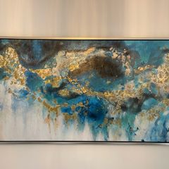 Large Scatterbox Handpainted Canvas