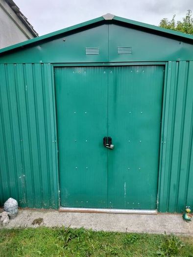 Steel shed