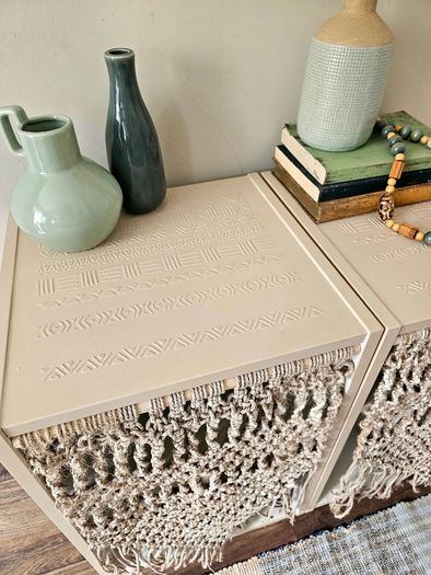 Boho Bedside tables