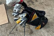 Golf Clubs and bag