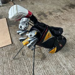 Golf Clubs and bag