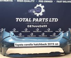 Toyota corolla hatchback 2019-on rear bumper