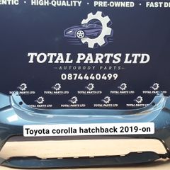 Toyota corolla hatchback 2019-on rear bumper