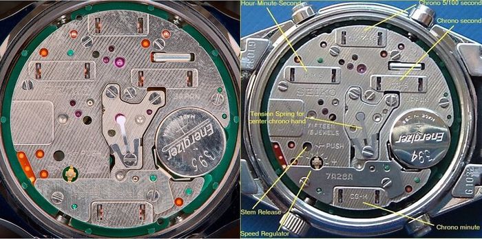 Seiko Black Giugiaro Alien 'Ripley' Chronograph 7A28-7000 Gents Watch 1st Edition circa 1986
