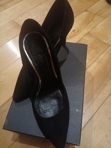 Whistles Black Heels