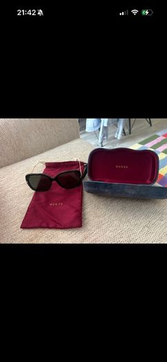 Gucci sunglasses - Bee Accent Oversize Sunglasses