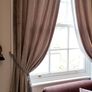 Pole, curtains and tie backs set Image 2
