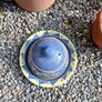 Glazed Stoneware Butter Dish Image 6