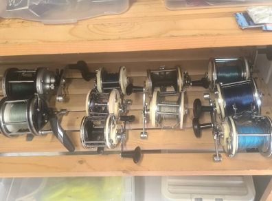Mitchell multiplier boat reels 600,602,602AP622&624