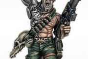 Colonel Straken. New on sprue.