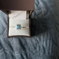 topaz dress ring