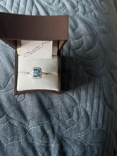 topaz dress ring