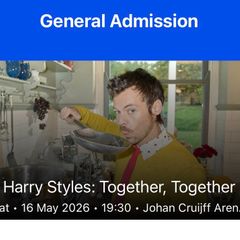 4 Harry Styles tickets