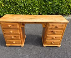 Solid pine dressing table