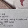 Rug 100% cotton Image 4