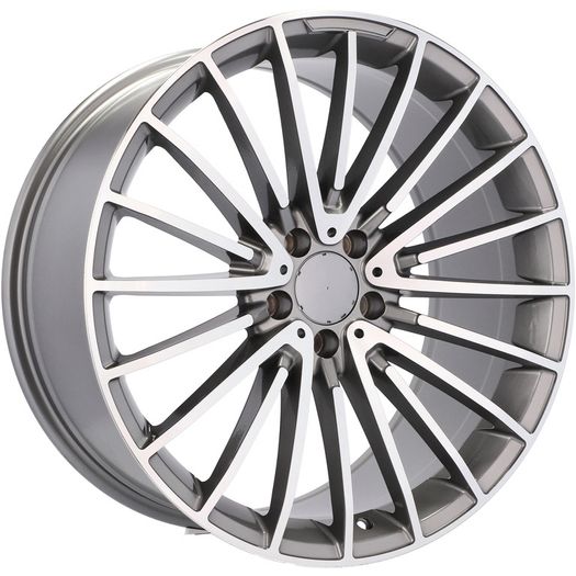 21" S AMG black Alloy Wheels Mercedes Audi Seat Skoda Vw 5x112