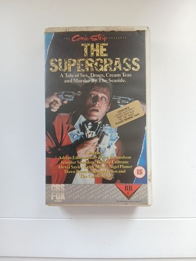 The Supergrass Film On A High Quality MAXELL Tape Ex Rental.