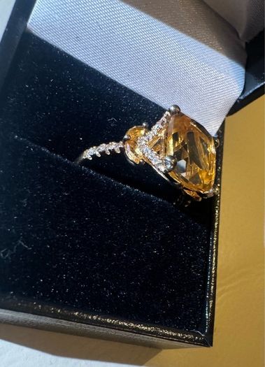 Citrine ring