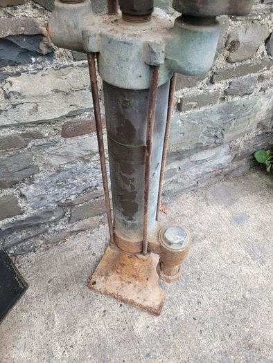 1915 Skeleton Petrol Pump