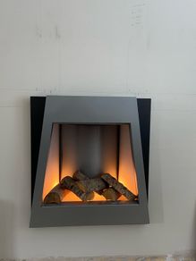 Recessed electric fire