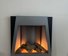 Recessed electric fire