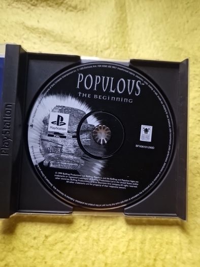 Populous The beginning PlayStation1 ps1 PlayStation2 ps2 games Original