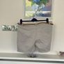 Ladies Beige Shorts with Brown Belt from Dunnes Stores Image 6