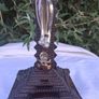 Art Nouveau Tramp Art Crucifix(Possibly WW1) Image 6