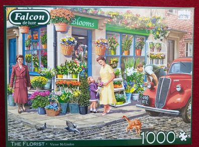 Falcon Deluxe 1000 Piece Jigsaw Puzzle New, Sealed