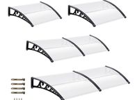 main image for ad 200 x 100 cm Canopy Side Entrance Door Polycarbonate Panels Front Door Side Entrance Door Balcony Canopy Front Doors Bicycle Canopy
