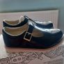 Clarks girls navy shoes BNWT size 12G Image 4