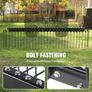 Tow Behind Landscape Rake 72"/183 cm Lawn Dethatcher Rake with 32 Steel Tines Image 5