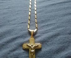 360L Gold Steel plated 68cm Long