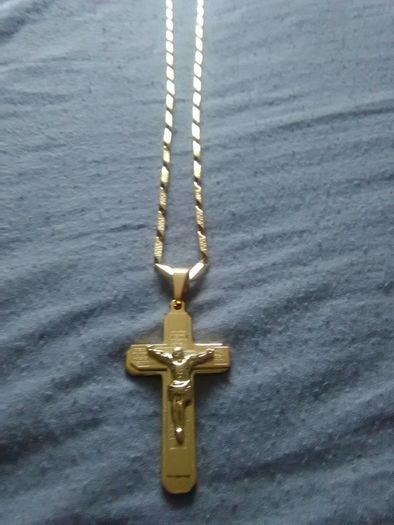 360L Gold Steel plated 68cm Long